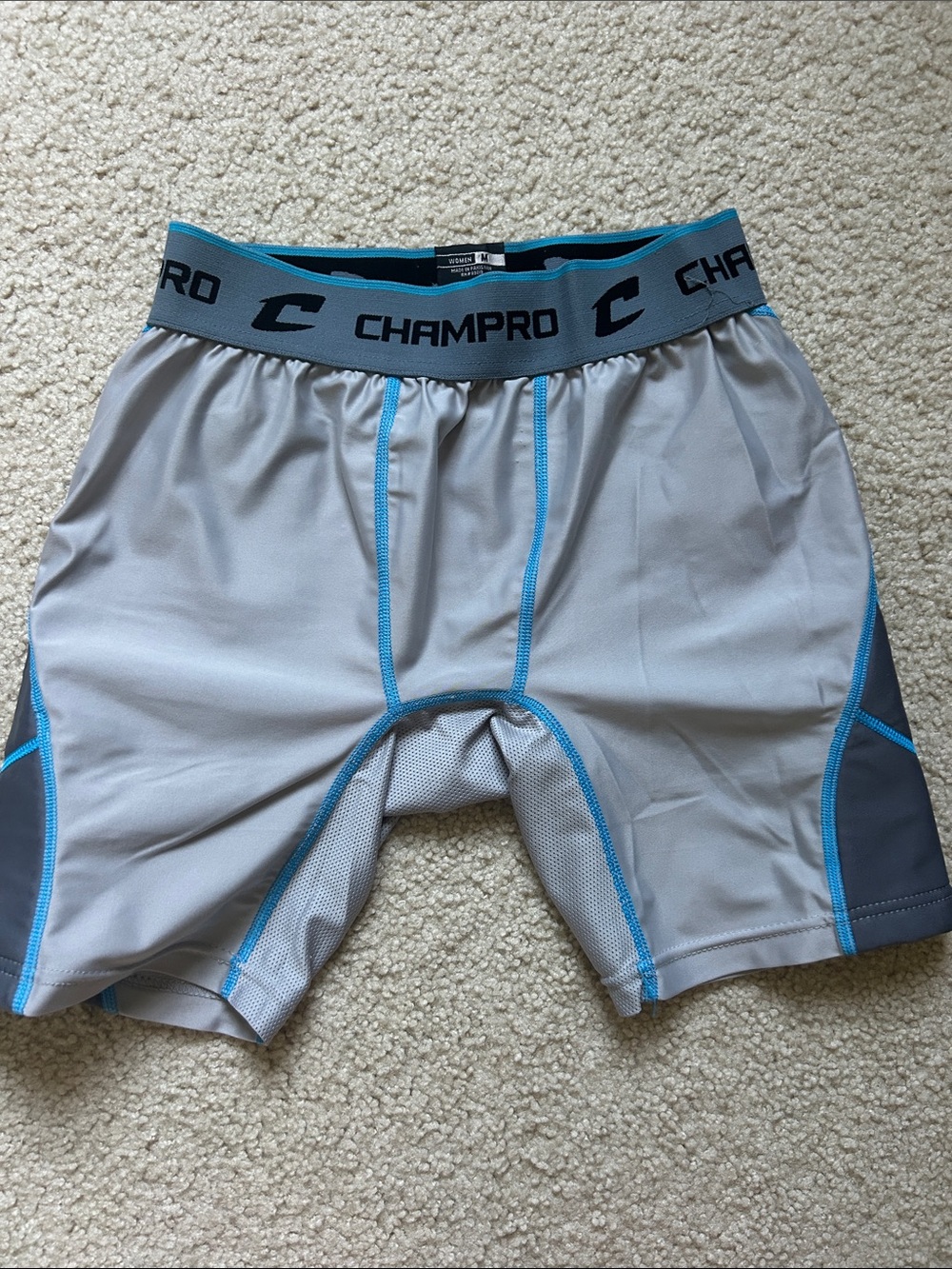Champro Softball 🥎 sliding shorts GUC-women’s medium-grey